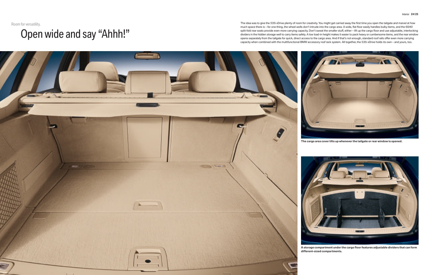 2010 BMW 5-Series Wagon Brochure Page 1